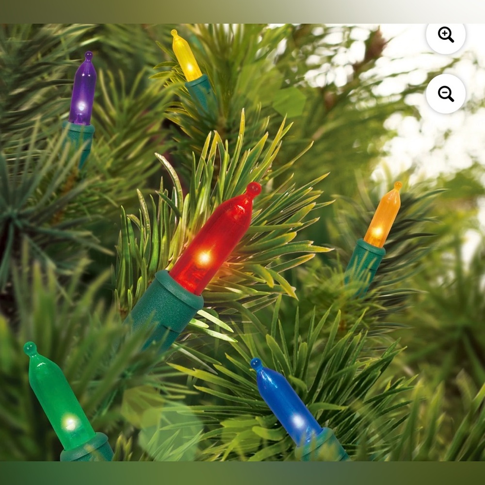 Indoor/Outdoor 100 Count LED Mini Christmas String Light Multicolor NEW 4 boxes - Picture 2 of 8